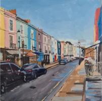 'After the Rain', Image size 13cm x 13cm, mounted 27.5cm x 27cm  