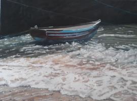 'Light & Shade', Oil on canvas, 30cm x 40cm