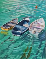 'Crystal Clear', Oil on board, 25cm x 20cm Available from The Mayne Gallery - see link on home page