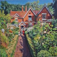 'The Keeper's Cottage', Oil on board, 40cm x 40cm