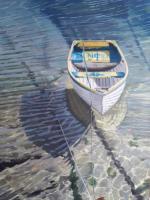 'Setting Sail', Oil on canvas. 30cm x 40cm
