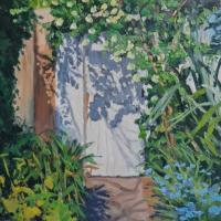 'Forget-Me-Not', Oil on board, 20cm x 20cm