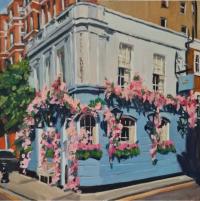 'Fifty Cheyne',  Image size 20cm x 20cm, mounted 35cm x 34cm 