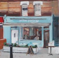Urban Pantry, Image size 20cm x 20cm, mounted 35cm x 34cm  