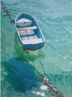 'Light On The Water 2', Image size 25cm x 20cm, mounted 38.5cm x 34.5cm   
